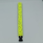 Preview: Halsband Safety - schwarz, Neongelb, reflektierend und fluoreszierend!